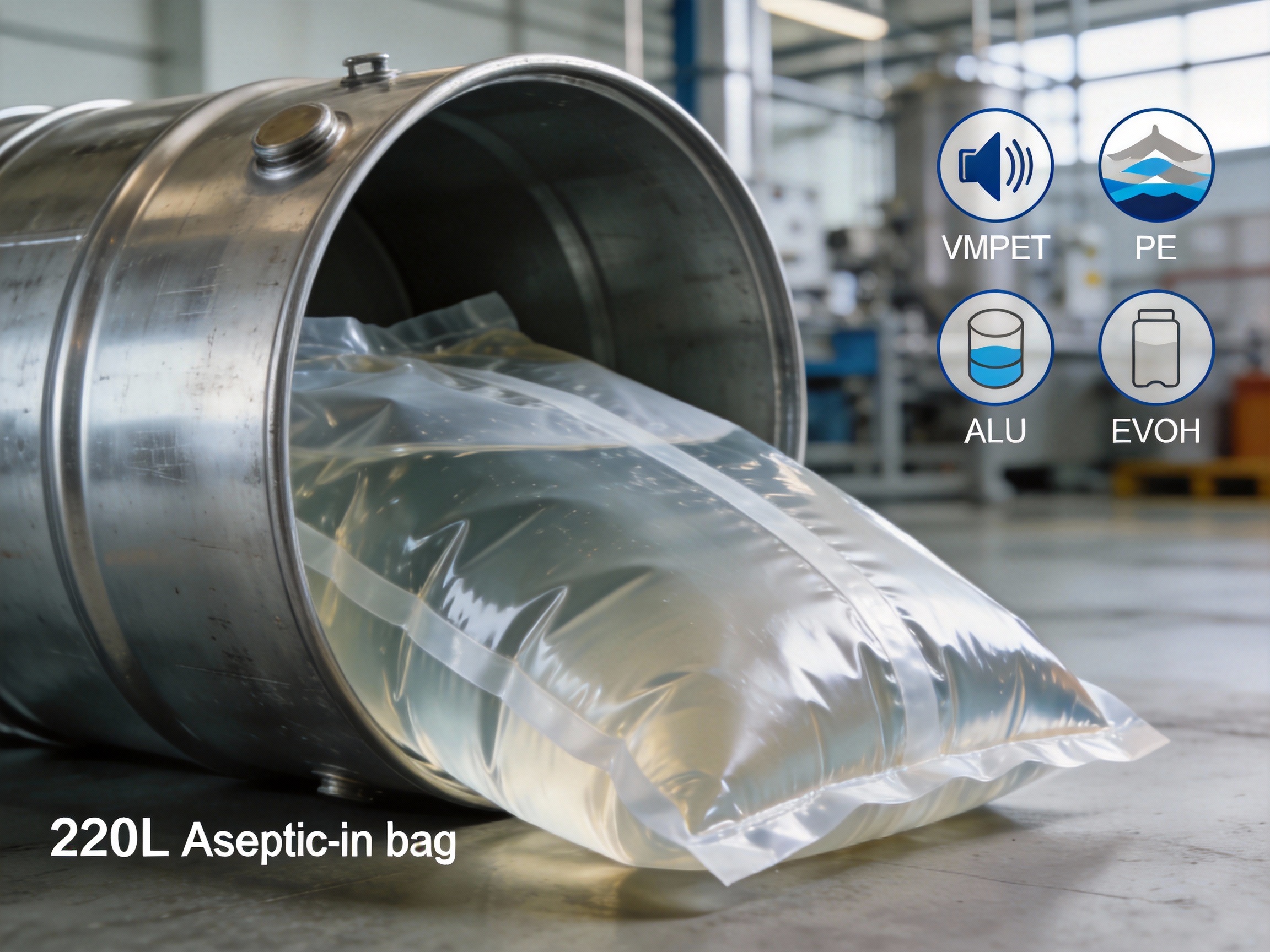 220L Aseptic Bag-in-Drum: Revolutionizing Liquid Storage and Transportation