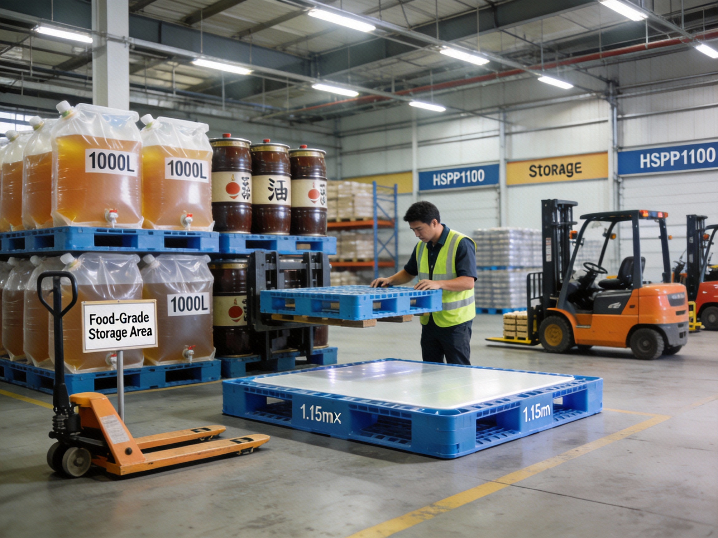 HSPP1150 Plastic Pallet: Revolutionizing Industrial Storage and Transportation Solutions